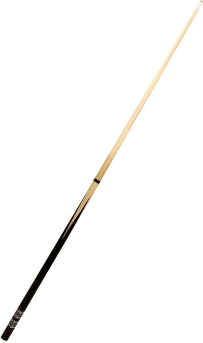 Shkop bilardo Abbey Game 2 pjesësh, 140 cm, për të rritur, i bardhë me të zi