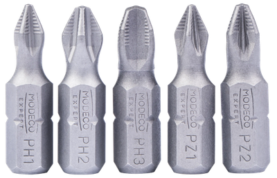Set bitash Sigma PH1 PH2 PH3 PZ1 PZ2, 25mm, 5 copë, me ngjyra të ndryshme