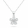 Qafore argjendi Brilio Silver, e argjendtë/transparente