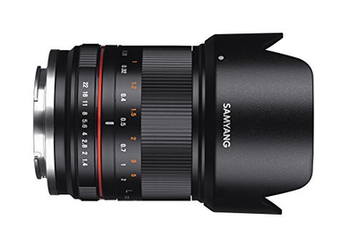 Objektiv Samyang MF 21mm F1.4 APS‑C për Fuji X, ngjyrë e zezë