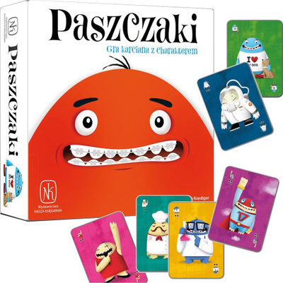 Lojë me letra Nasza Księgarnia Paszczaki, edicjon i ri, për familje