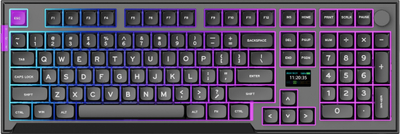 Set gaming PREYON Silent Claw Red Owl Falcon Speed XL, tastierë mekanike, maus wireless, mousepad XL, i zi