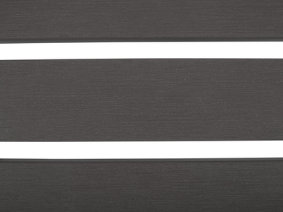 Tabure këmbësh kopshti Beliani ADIRONDACK, plastic wood, për jashtë, gri e errët