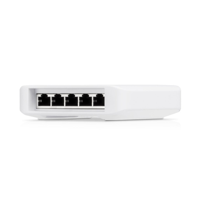 Switch rrjeti Ubiquiti UniFi USW‑FLEX, 8 porta Gigabit, PoE, i bardhë