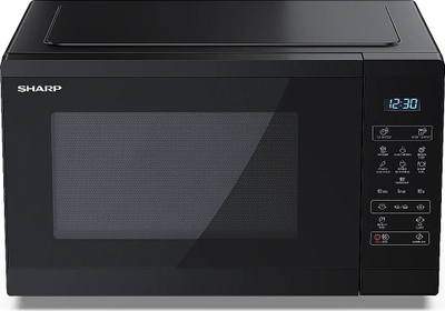 Fur mikrovalë Sharp YC-MS252AE-B, 25L, 900W, e zezë