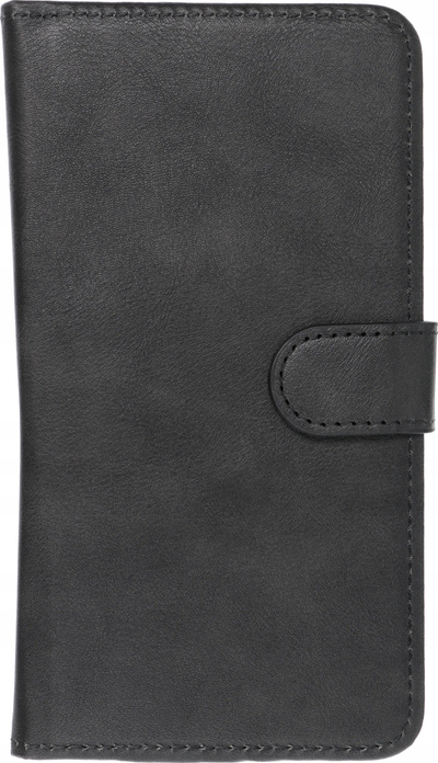 Etui telefoni Common Book M, universal, me xhepa, e zezë mat