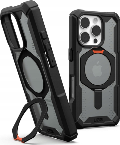 Mbulesë telefoni UAG Plasma XTE për iPhone 16 Pro, me MagSafe, e zezë portokalli