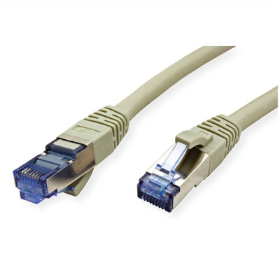 Kabllo rrjeti Value Patch Cable Cat6A S FTP, 0.15m, RJ45, gri