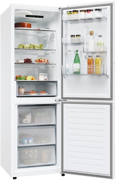 Комбиниран фрижидер Candy ECN2CQTEW186, 355L, No Frost, Wi Fi, бел