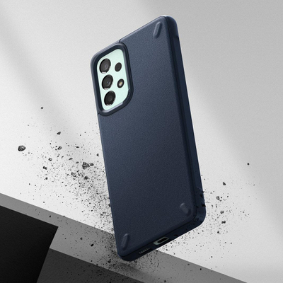 Mbulesë mbrojtëse Ringke Onyx për Samsung Galaxy A73, TPU, që s’e ha kollaj goditja, blu navy