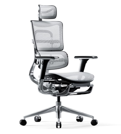 Karrige zyre Diablo V Master, ergonomike, bardh e zi