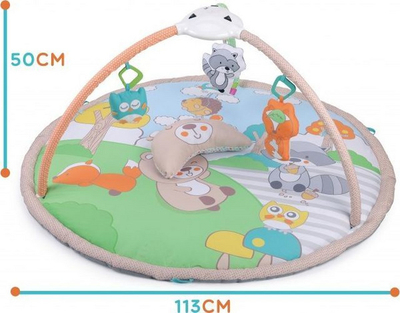 Qilim edukativ për bebe Woopie, shumëngjyrësh