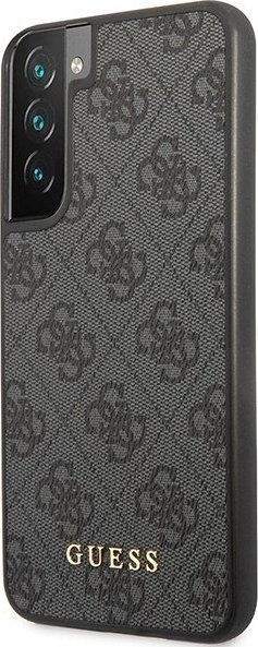 Mbulesë telefoni Guess GUHCS23MG4GFGR për Samsung Galaxy S23 Plus, hardcase PU, gri