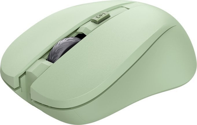 Maus Trust Mydo, wireless, USB, i gjelbërt