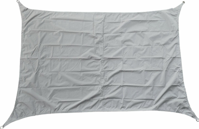 Тенда за засенчување AWTools Sun Shade Sail, 2x3 m, правоаголна, сива