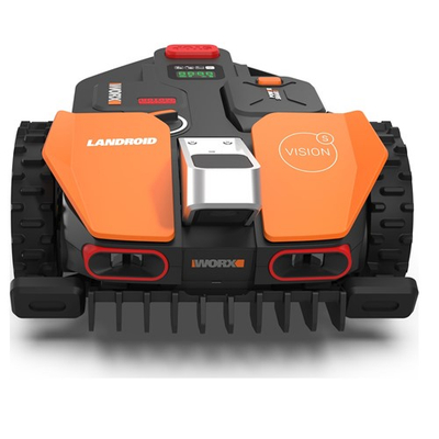 Robot kositës Worx Landroid Vision S250 WR202E, deri 250 m², autonom, portokalli e zezë