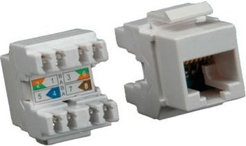 Prizë modulare Roline CAT 5e 26.11.0343, RJ45, e bardhë