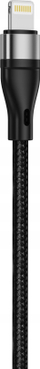 Kabllo karikimi JELLICO B16 Lightning, 3.1A, 1m, e zezë