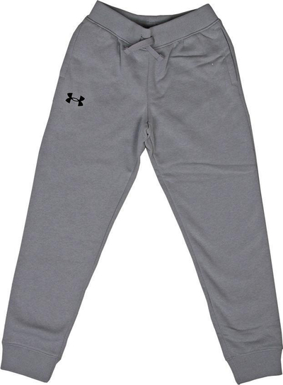 Pantallona sportive Under Armour Rival Cotton Junior 1357634-011, pambuk, për kalamaj, gri