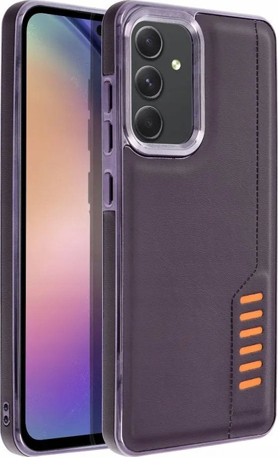 Futrollë OEM Milano për Samsung Galaxy A52 A52s, mbrojtëse, shkon me karikim wireless, lejla e errët