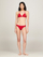 Bikini të sipërme Tommy Hilfiger UW0UW05301XLG001, të kuqe