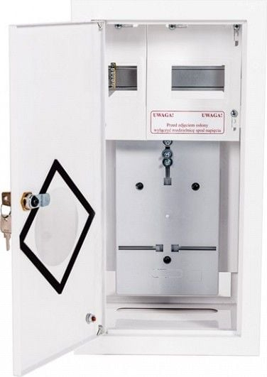 Kuti shpërndarëse e brendshme Alfako A-RW6, 6 module, IP40, e bardhë