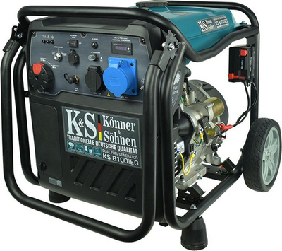Gjenerator njëfazor Könner &amp; Söhnen KS8100iEG, 8000 W