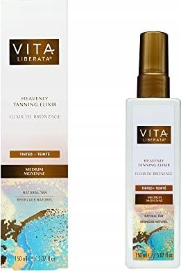 Eliksir vetëbronzues Vita Liberata Heavenly Tanning Elixir Medium, 150ml, me ngjyrë