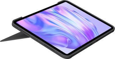 Tastierë me etui Logitech Combo Touch, për iPad Pro 11" dhe 13" M4 M5, me ndriçim, grafit