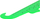 Vizore plastike Starpak Crocodile, 15 cm, jeshile