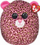 Lodër pelushi Ty Lainey Leopard Squishaboo, e rrumbullakët, me lara leopardi, rozë