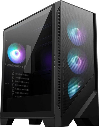 Kabinet kompjuteri MSI MAG Forge 320R Airflow, Micro Tower, ARGB, i zi