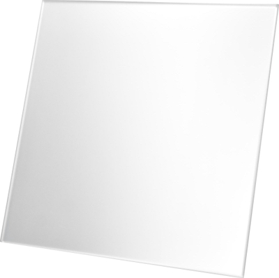 Grilë ajrimi Drim Glass, satin silver matte, gri metalike