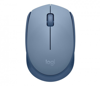 Maus wireless Logitech M171, 2.4GHz, USB, blu gri