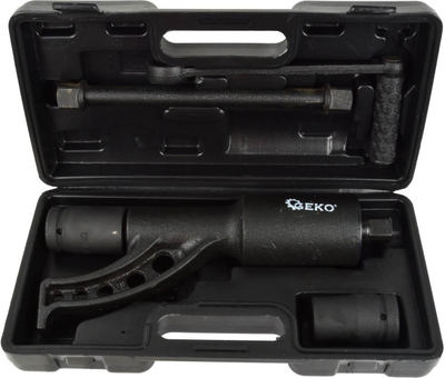 Клуч со запчаници за гуми Geko Gear G10073, сооднос 1:68, продолжена рачка, црн