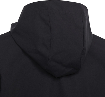Xhaketë për kalamaj Adidas Entrada 22 All-weather Jr H57510, e papërshkueshme nga uji, me kapuç, blu