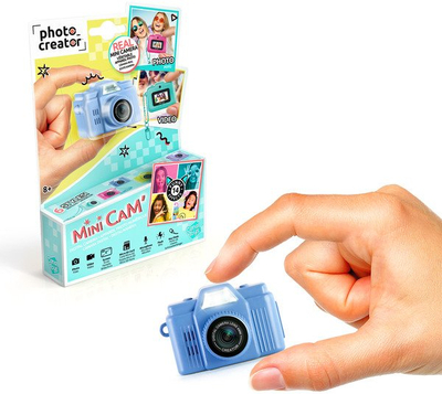Aparat fotografik për kalamaj Canal Toys Digital Camera, me ekran LCD, mban microSD, blu