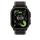 Apple Watch 49mm Loop, Black/Charcoal Trail Loop, S/M, Black Titanium Finish