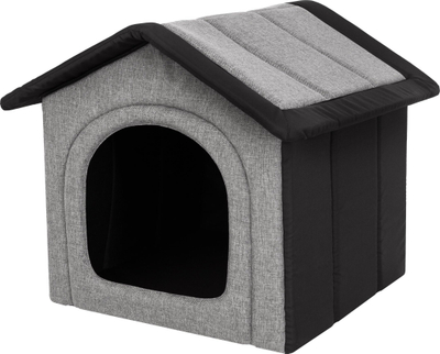 Shtëpi tekstili për qen Hobbydog R3, 52x46 cm, për kafshë të vogla, shumëngjyrëshe