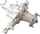 Pompa uji OEM Toyota 2JZ GTE 16100 49847, për motor 2JZ GTE, argjendtë