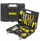 Set veglash Forcekraft 20126, 126 copë, 1/4", valixhe plastike e zezë