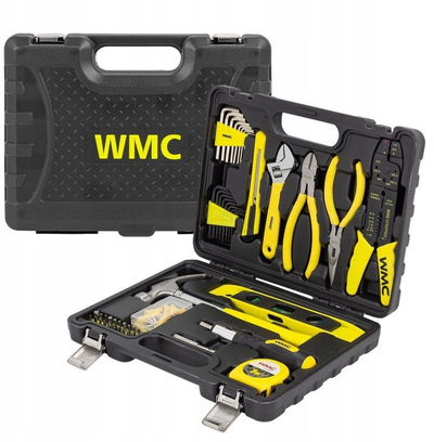 Set veglash Forcekraft 20126, 126 copë, 1/4", valixhe plastike e zezë