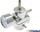 Rregullator presioni karburanti TurboWorks FPR01, universale, me manometër, argjend