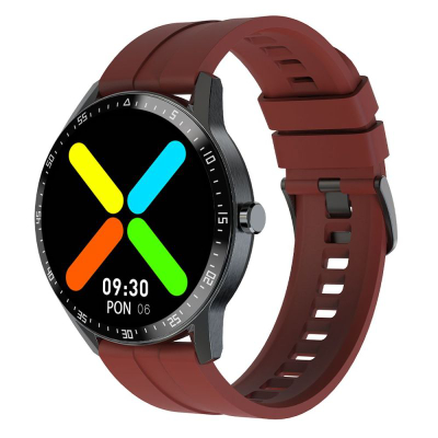 Smartwatch G.Rossi SW018-4, ekran 1.28", IP68, i kuq
