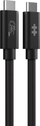 Kabllo USB HYPER HyperDrive Next USB4 Gen 3x2, USB C, 1.2m, e zezë