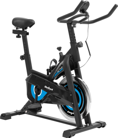 Biçikletë spinning Rebel Active RBA-1008, volant 5 kg, ekran LCD