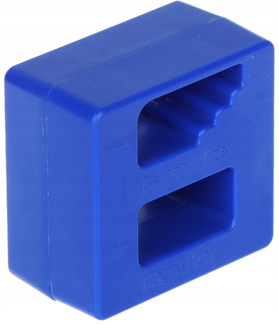 Magnetizues demagnetizues për kaçavida TOOL MGTZ, plastikë, i kaltër