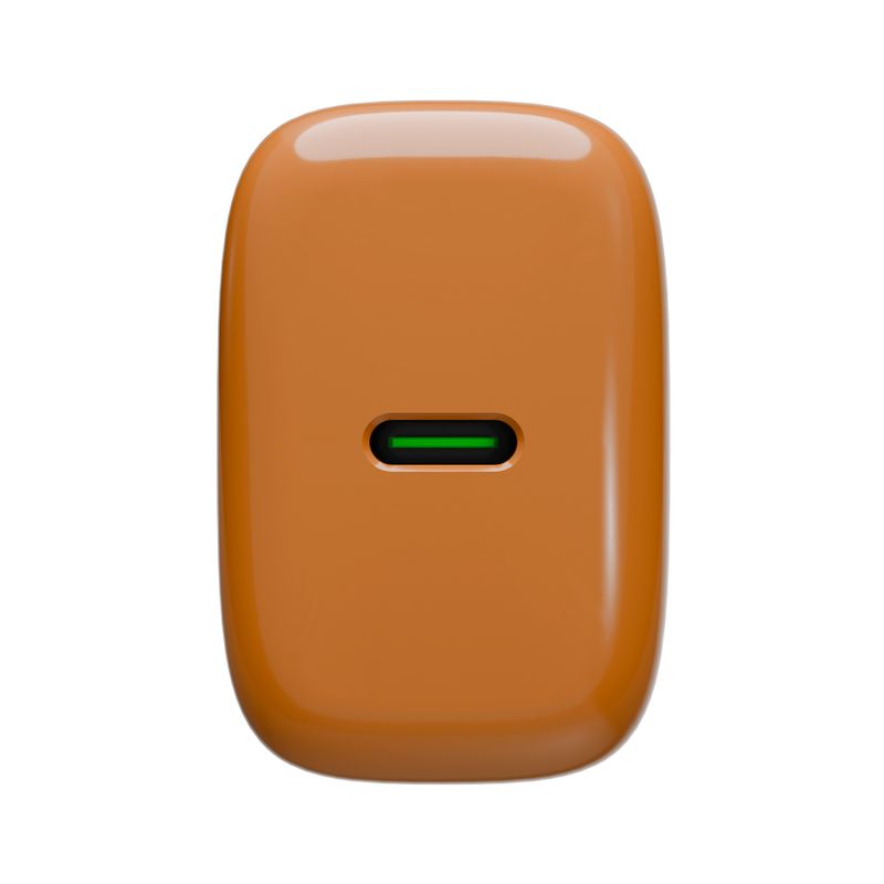 Karikues muri Puro Pro Lite, 30W, USB-C PD, portokalli