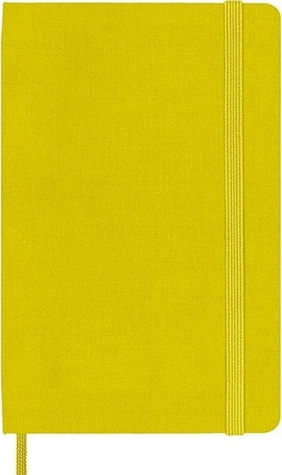 Fletore Moleskine Classic Silk, 9x14cm, 192 faqe me vija, e verdhë