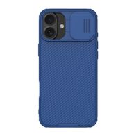 Mbrojtëse telefoni Nillkin Camshield Pro, për iPhone 16 Plus 6.7", slajder kamere, blu